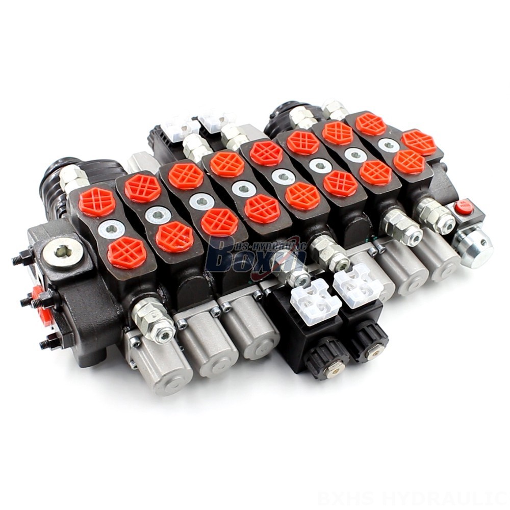 Hydraulic Valve | Manual 8 Spool Sectional Directional Valve | Factory Supply cover photo